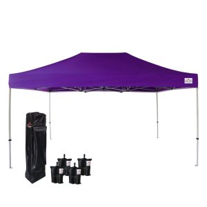 purple 10x15 canopy tent