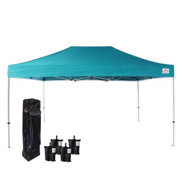 speed up 10x15 lake blue canopy