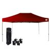 10 by 10 straight leg pop up canopy tent