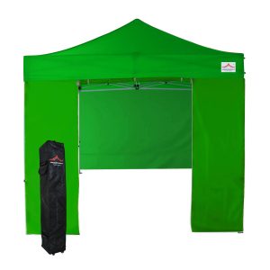 Green pop up canopy 8x8 foot