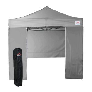 silver white pop up canopy 8x8