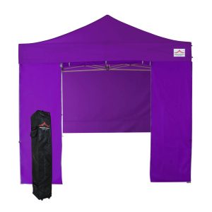 8x8 purple pop up canopy tent