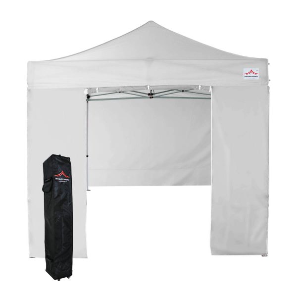 white 8x8 pop up canopy