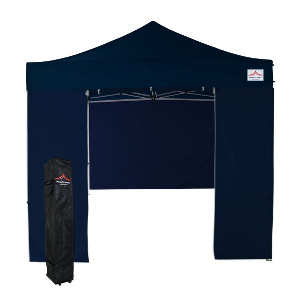 navy blue pop up canopy tent 8x8