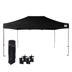 pop up 10x10 black canopy tent