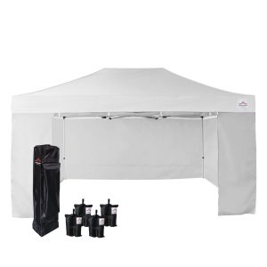 10x15 pop up canopy with sidewalls