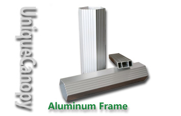 Aluminum frame for pop up canopy