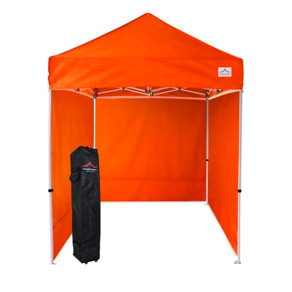 5x5 shade ez up canopy tant with sides 14colors